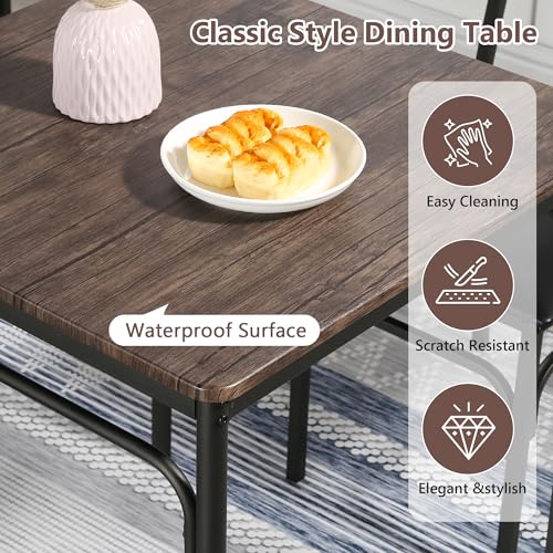 Kitchen Dining Table Set with 2 Chairs Z7833