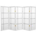 White 5 Panel Shoji Screen P937225