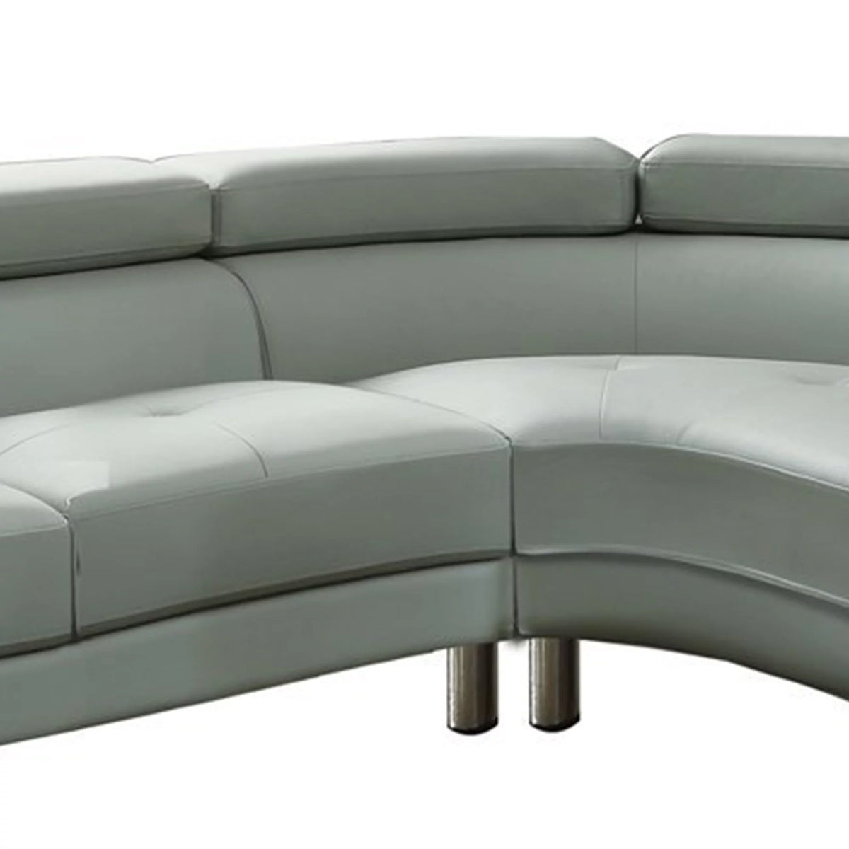 Faux Leather 2 Piece Sectional S678