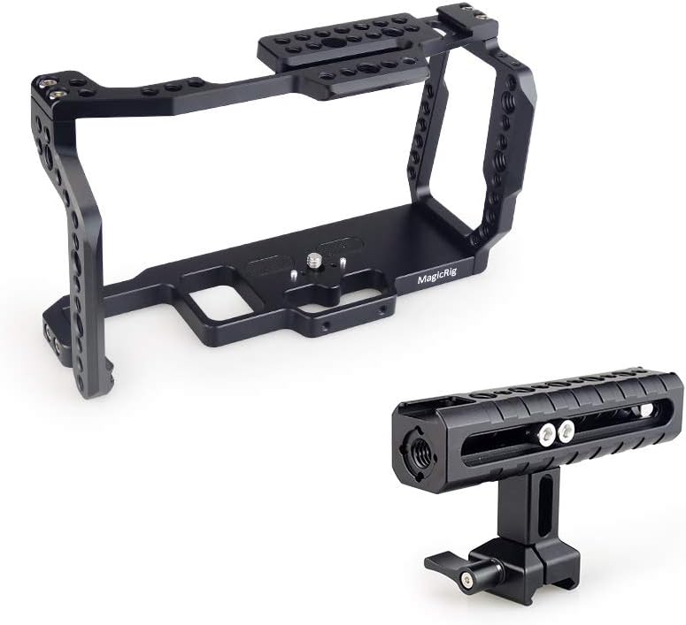 Camera Cage with NATO Handle for Blackmagic Design Pocket Cinema Camera 4K /6K E530799