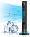 35 Standing Floor Fan with Remote, 3 Speeds, 3 Modes, 8H Timer I983562
