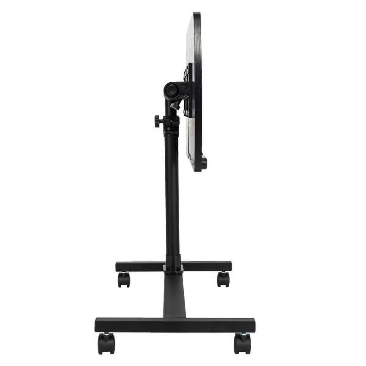 Portable Rolling Laptop Desk, Adjustable Height, Black B995