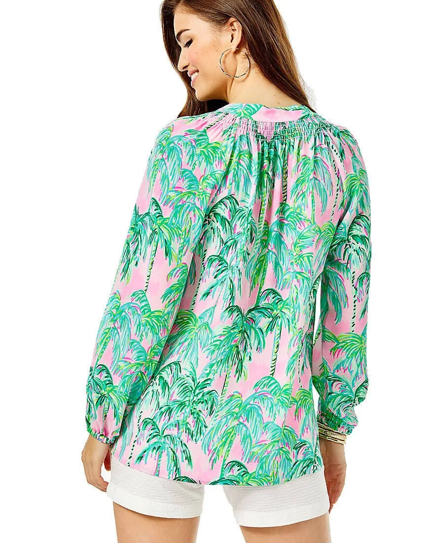 Pink Blossom Elsa Top B265573