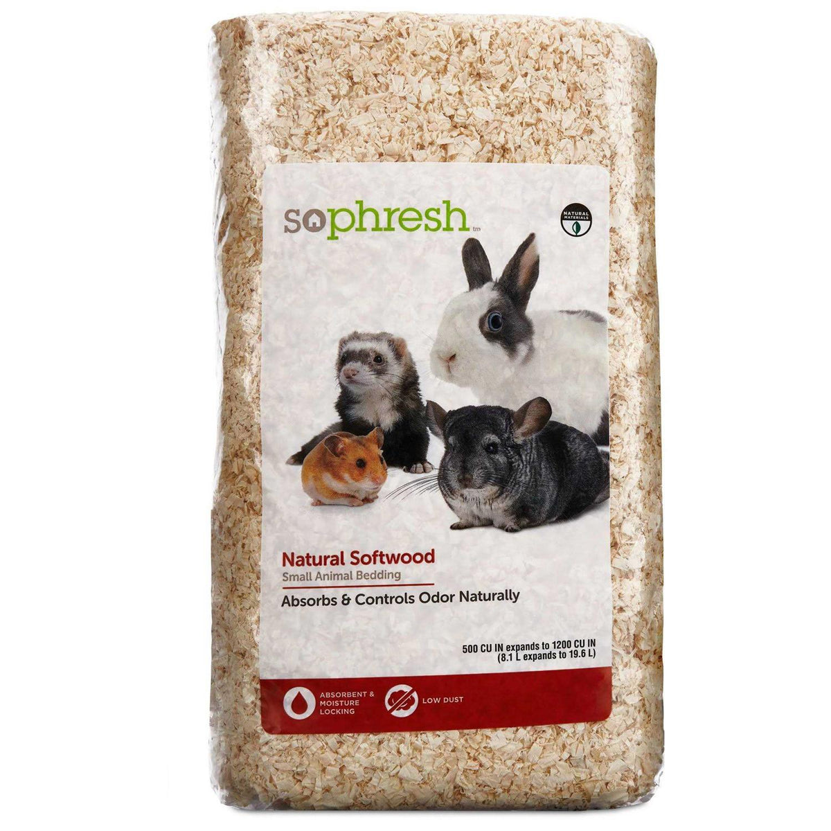 Natural Softwood Small Animal Bedding O90113