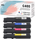 4 PK Toner Cartridge Replacement for Xerox C400 C405 Printer I757554